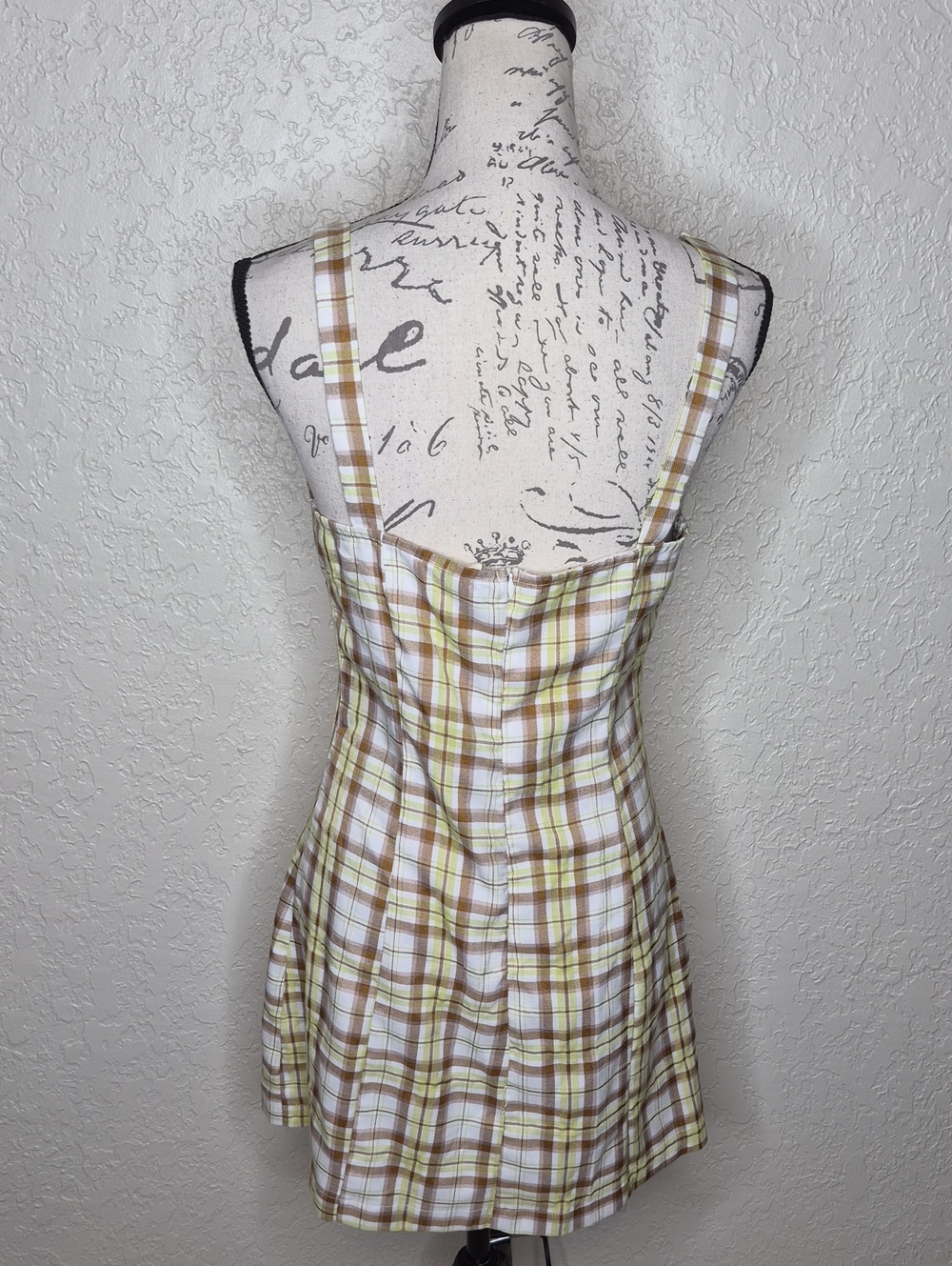 L.A. Hearts 90s Y2K Multicolored Plaid Sleeveless Dress Size M - Picture 3 of 8